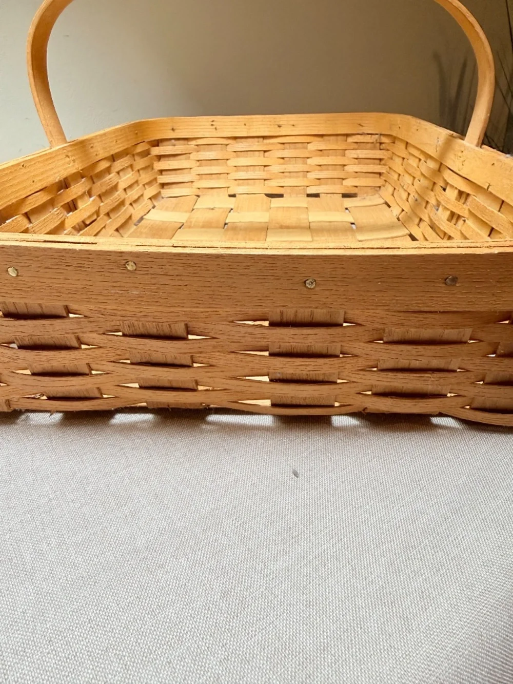 Peterboro Basket Company New Hampshire Large Market Gathering Basket